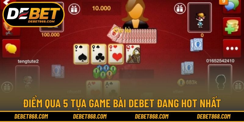 5 lựa chọn siêu ấn tượng với siêu phẩm game bài 
